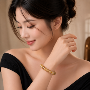 vòng thạch anh tóc vàng