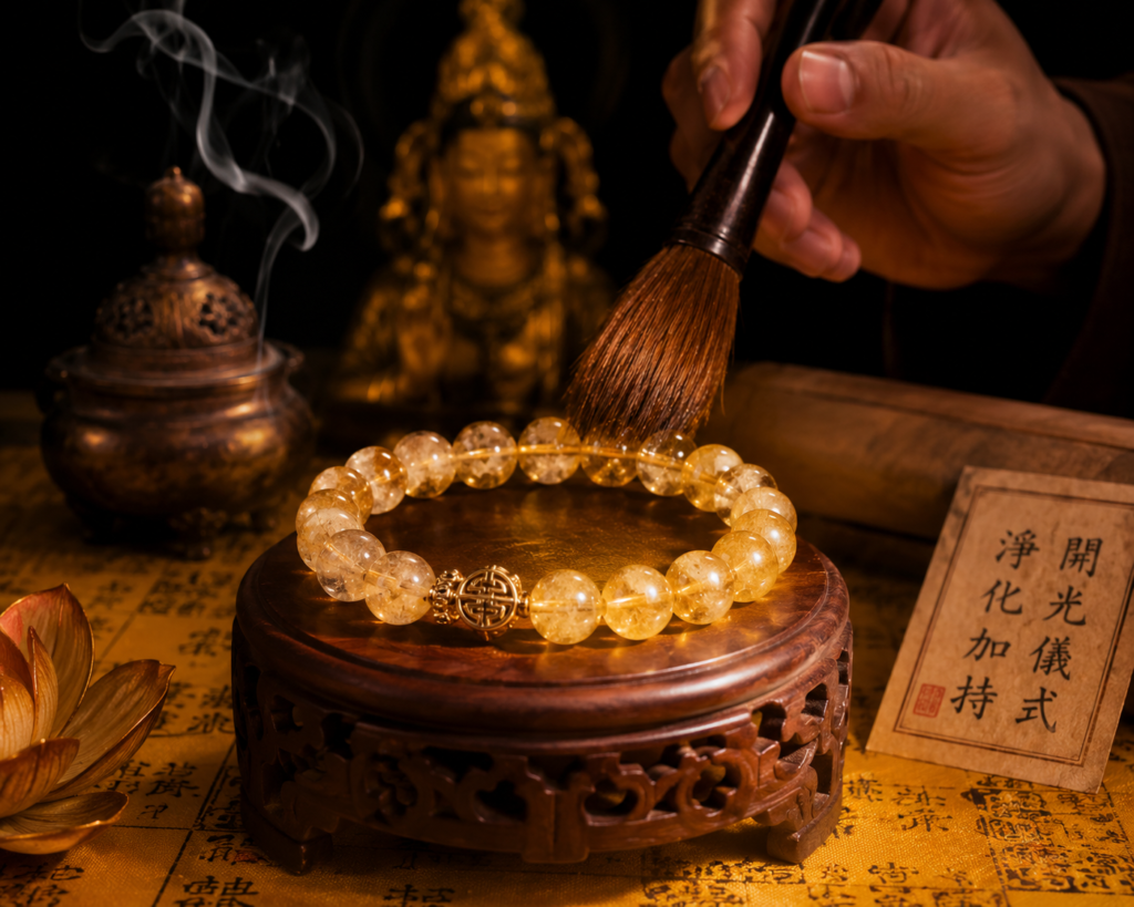 vòng đá thạch anh có cần khai quang không